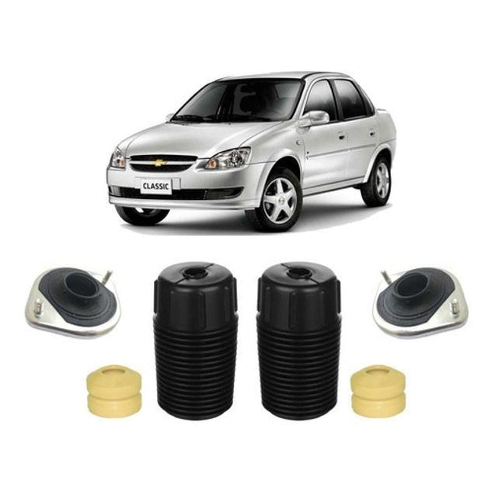 Kit Batente Suspensão Dianteira Gm Classic 2013 2014 2015