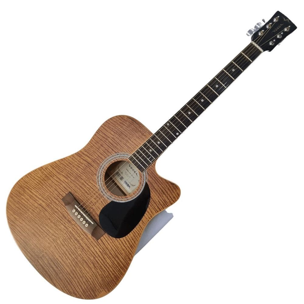 Violão Aço Elétrico Folk Flamed Vogga Vck370 Mf