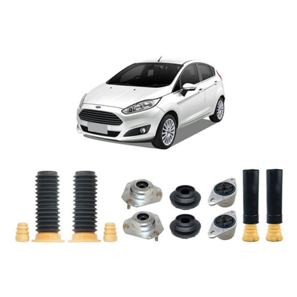Kit 4 Suspensão New Fiesta 2017 2018 2019