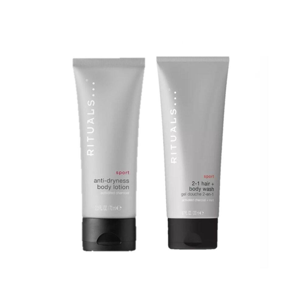 Rituals Gel De Banho Cabelo E Corpo 2 Em 1 E Loção Corporal