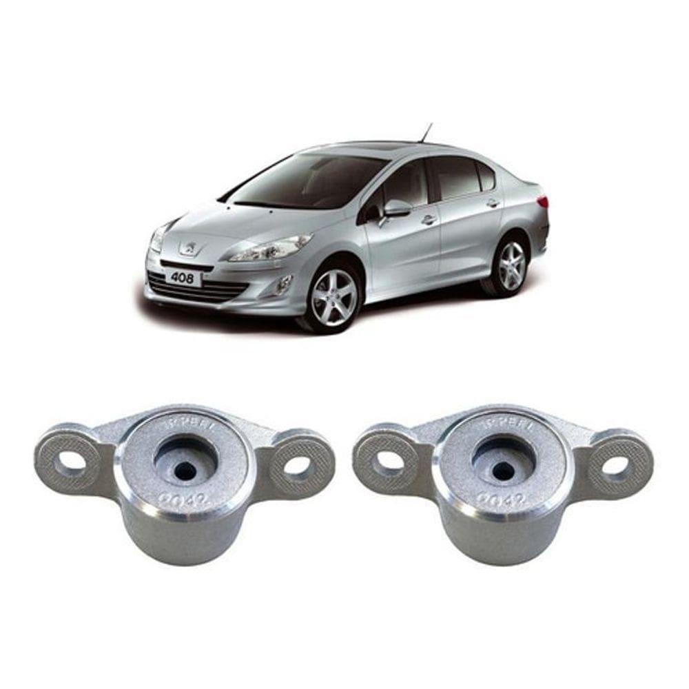 Par Batente Amortecedor Traseiro Peugeot 408 2014 2015 2016