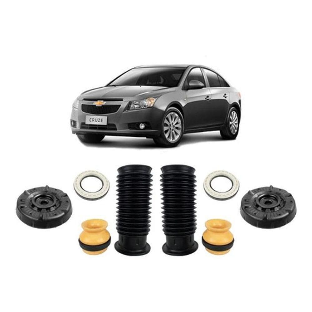 2 Kit Coxim Amortecedor Dianteiro Cruze Sedan 2011 2012 2013