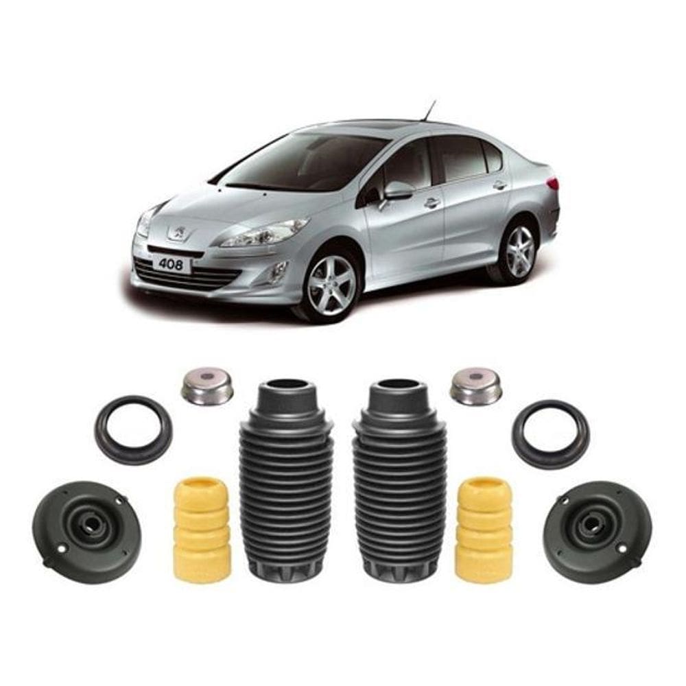 Kit Coxim Rolamento Batente Dianteiro Peugeot 408 2011/2019