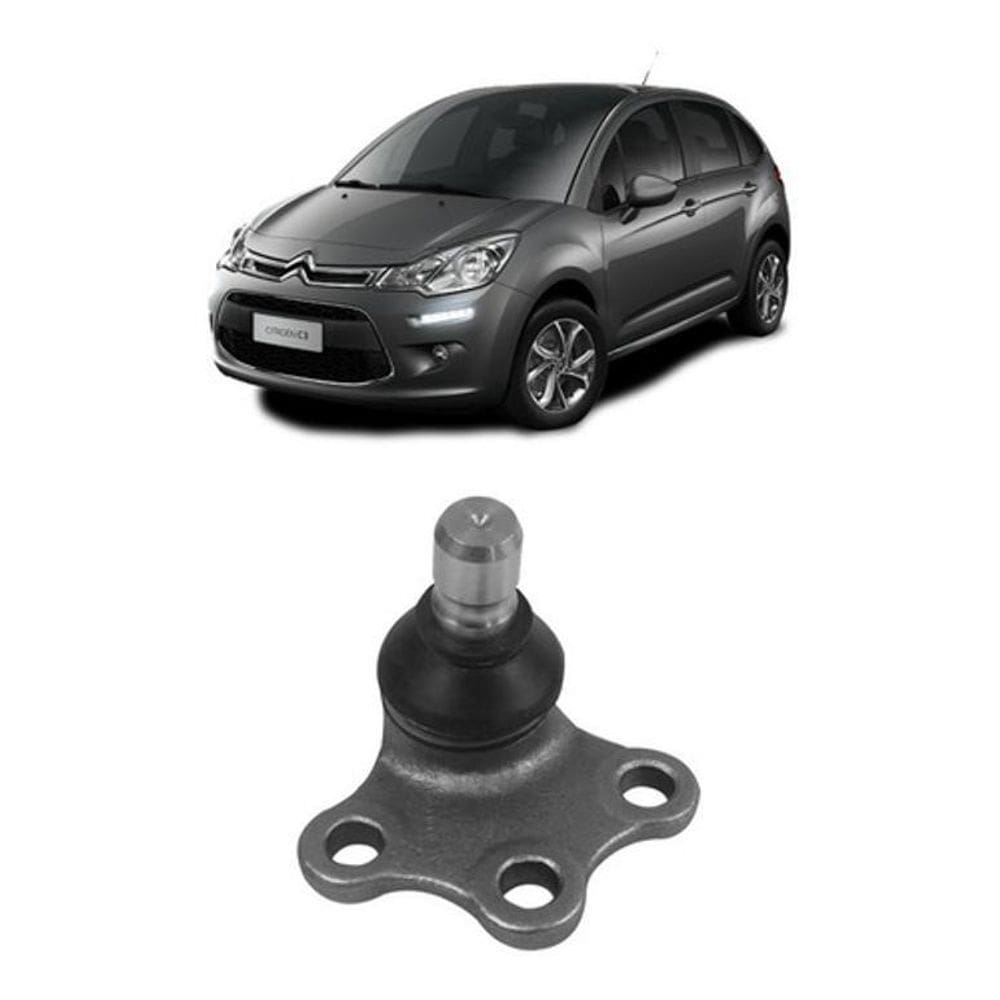 Pivô Bandeja Balança Leque Dianteira Citroen C3 2012/2019