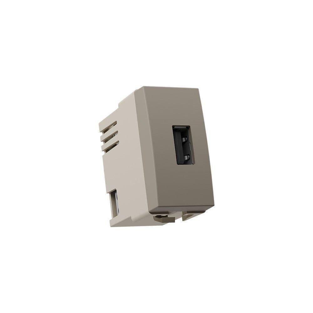 Módulo Tomada Carregador Usb-A Margirius Sleek Colors 2A 10W