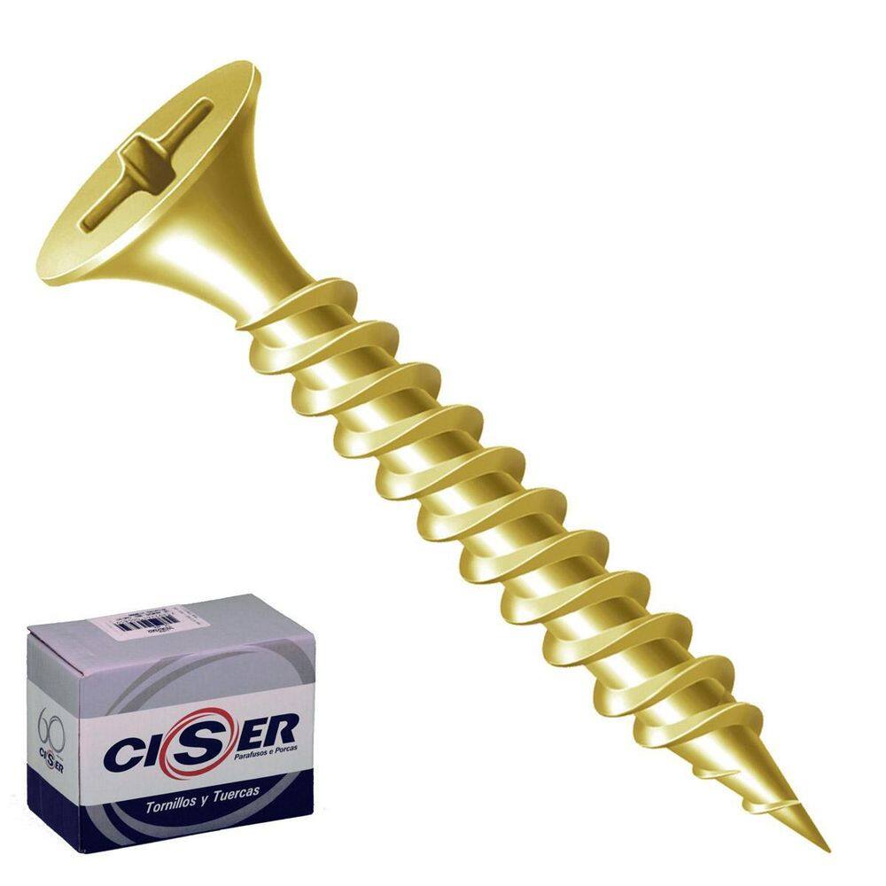 Parafuso Chipboard 3,5X35 Cab. Chata Phillips 500Unid Ciser