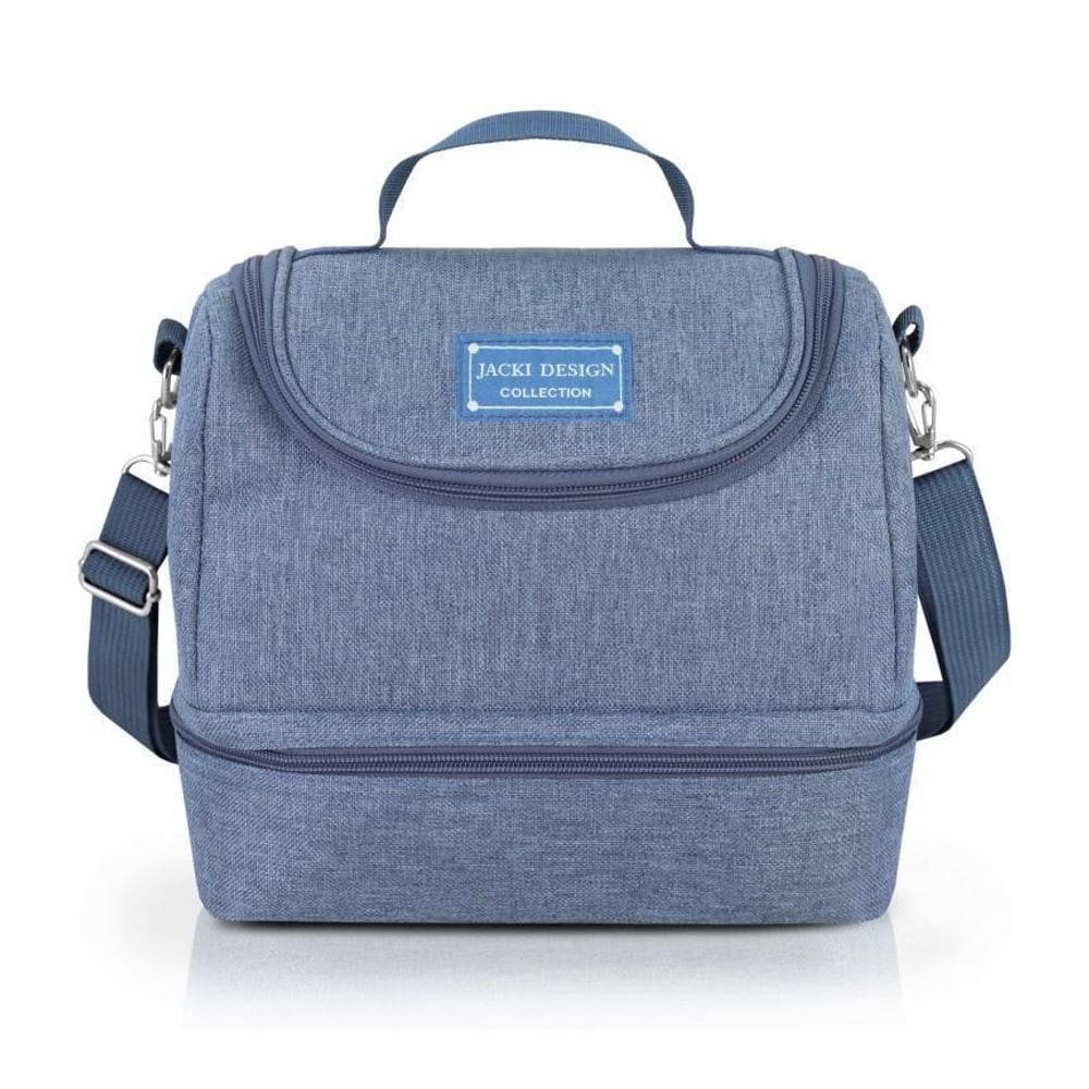 Bolsa Termica Com 2 Compartimentos Joy - Azul Claro