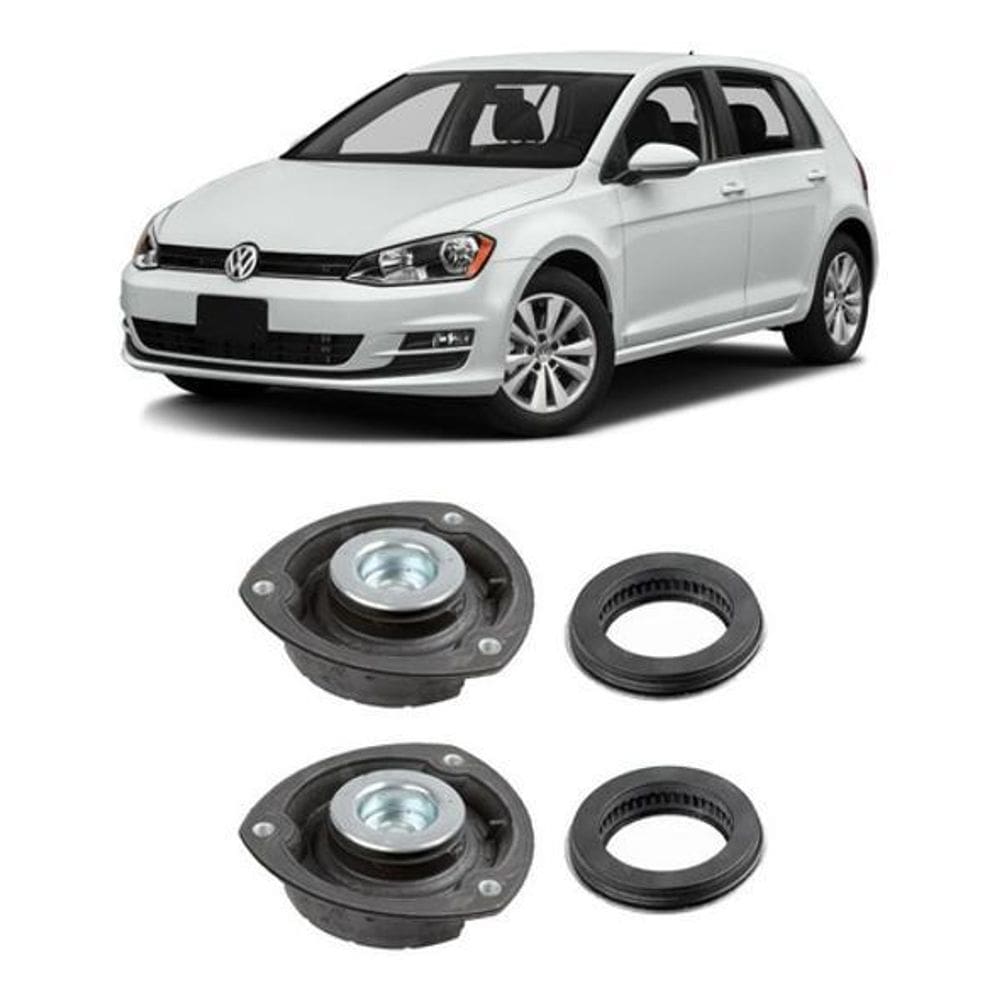 Par Coxim Com Rolamento Dianteiro Vw Golf Tsi 2017 2018 2019