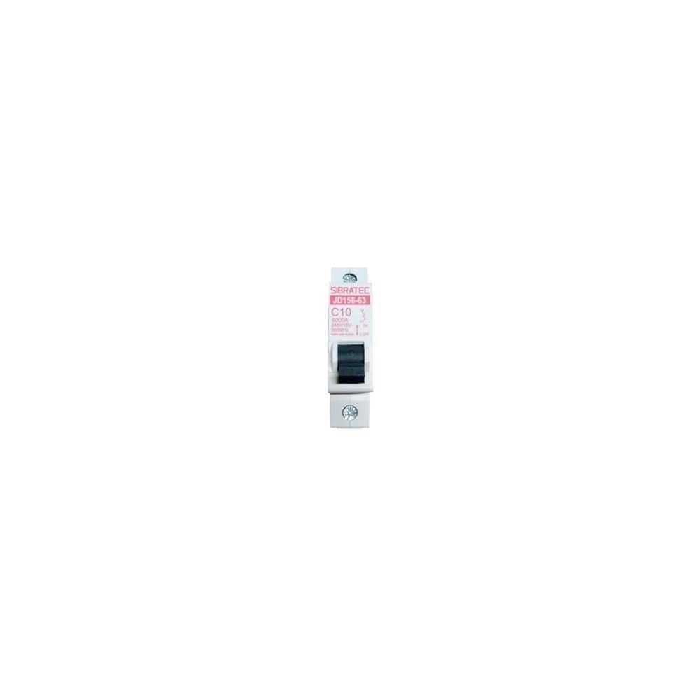 Disjuntor Uni 10A - Sibratec