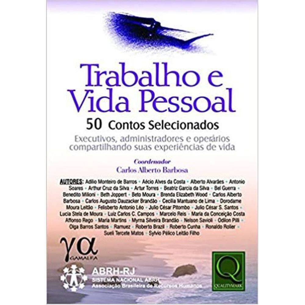 Livro Trabalho E Vida Pessoal