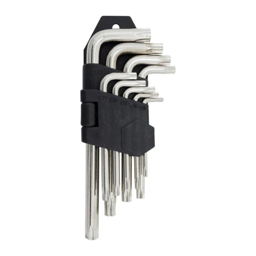 Jogo De Chaves Torx Curta C- 9 Pecas