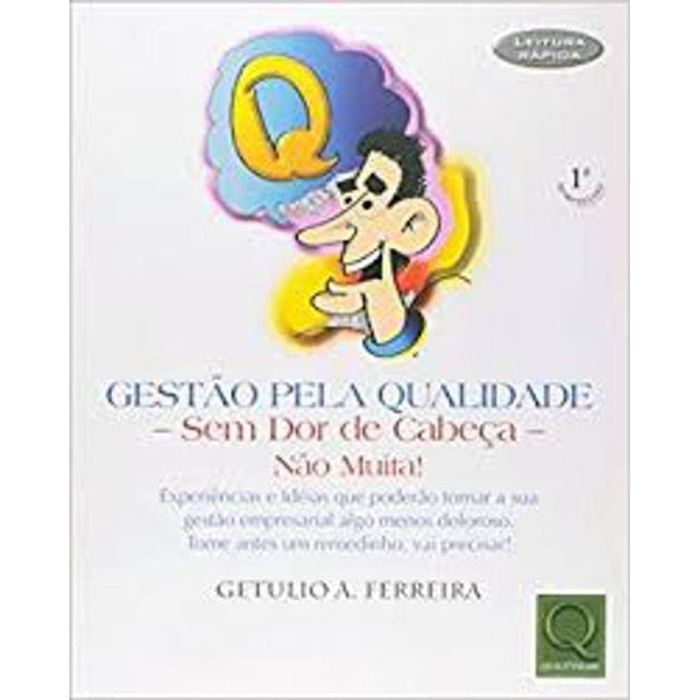 Livro Gestão Pela Qualidade - Sem Dor De Cabeça