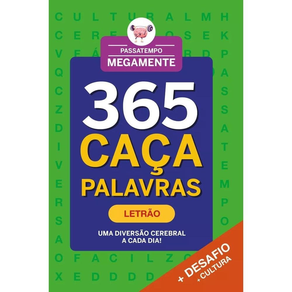 Passatempo Megamente - 365 Caça-Palavras - Vol. 04