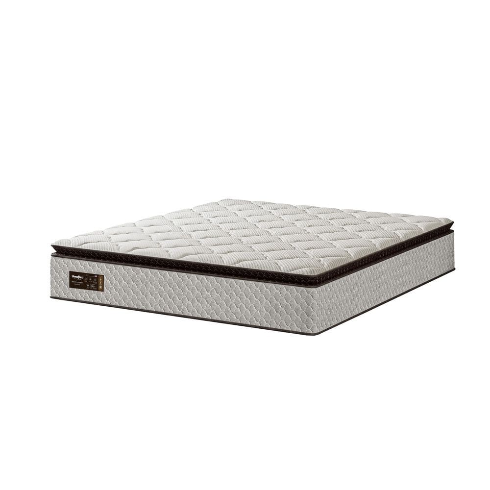 Colchão King 193cm Molas Ensacadas Pillow Top Majestic Umaflex
