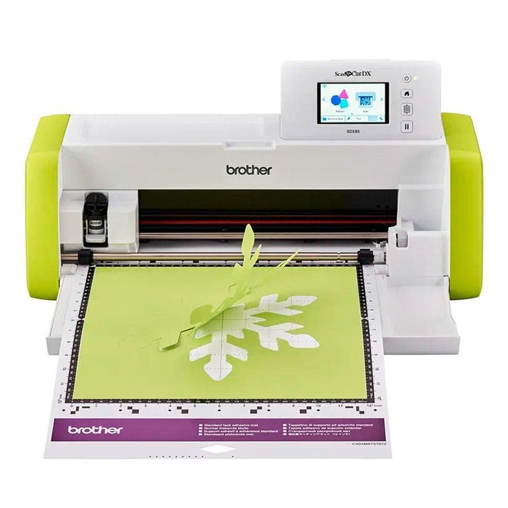 Máquina P- Recorte Brother De Papéis E Tecidos 110v Sdx85