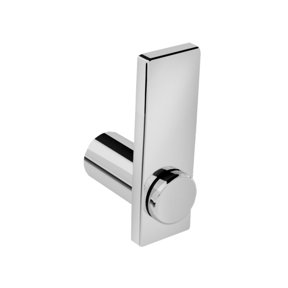 Cabide Gancho Para Banheiro Escovado Patmos Grego Metal