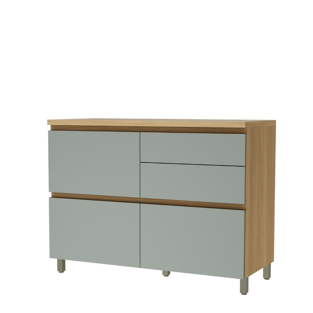 Balcão 1 Porta 4 Gavetas em MDF Rainha Nesher