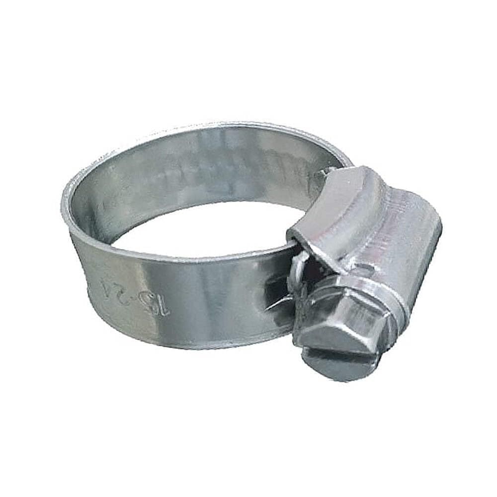 Braçadeira de mangueira Worm Gear, banda de 3/8”, pacote com 10 braçadeiras de 16-24 mm