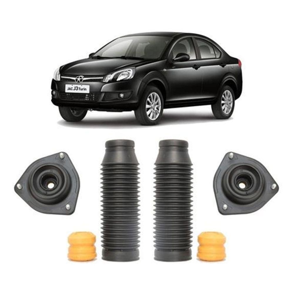 2 Da Kit Suspensão Dianteira Jac J3 Turin 2014 2015 2016