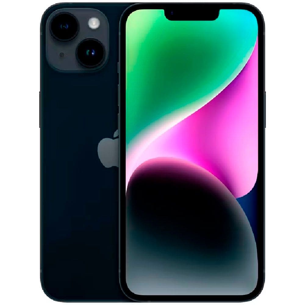 IPhone 14 5G 6.1 Polegadas IOS 16 A15 Bionic 128GB Câmera Dupla