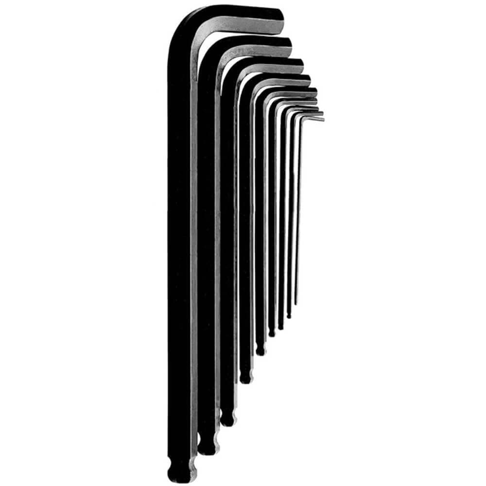 Jogo de Chaves Hexagonais Abaulada com 9 Peças - 44460209 - TRAMONTINA