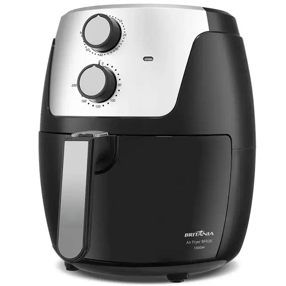 Fritadeira Elétrica Air Fryer Britânia BFR38 4,2L com Timer 1500W