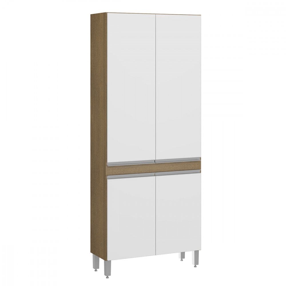 Armário Paneleiro para Cozinha Modulada 80 x 202 Cm MDP 0452 Menu Móveis