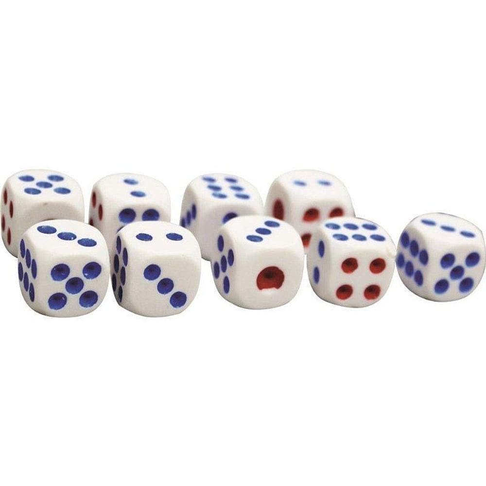 Brinquedo Diverso Dados N15 Com 09 Unidades