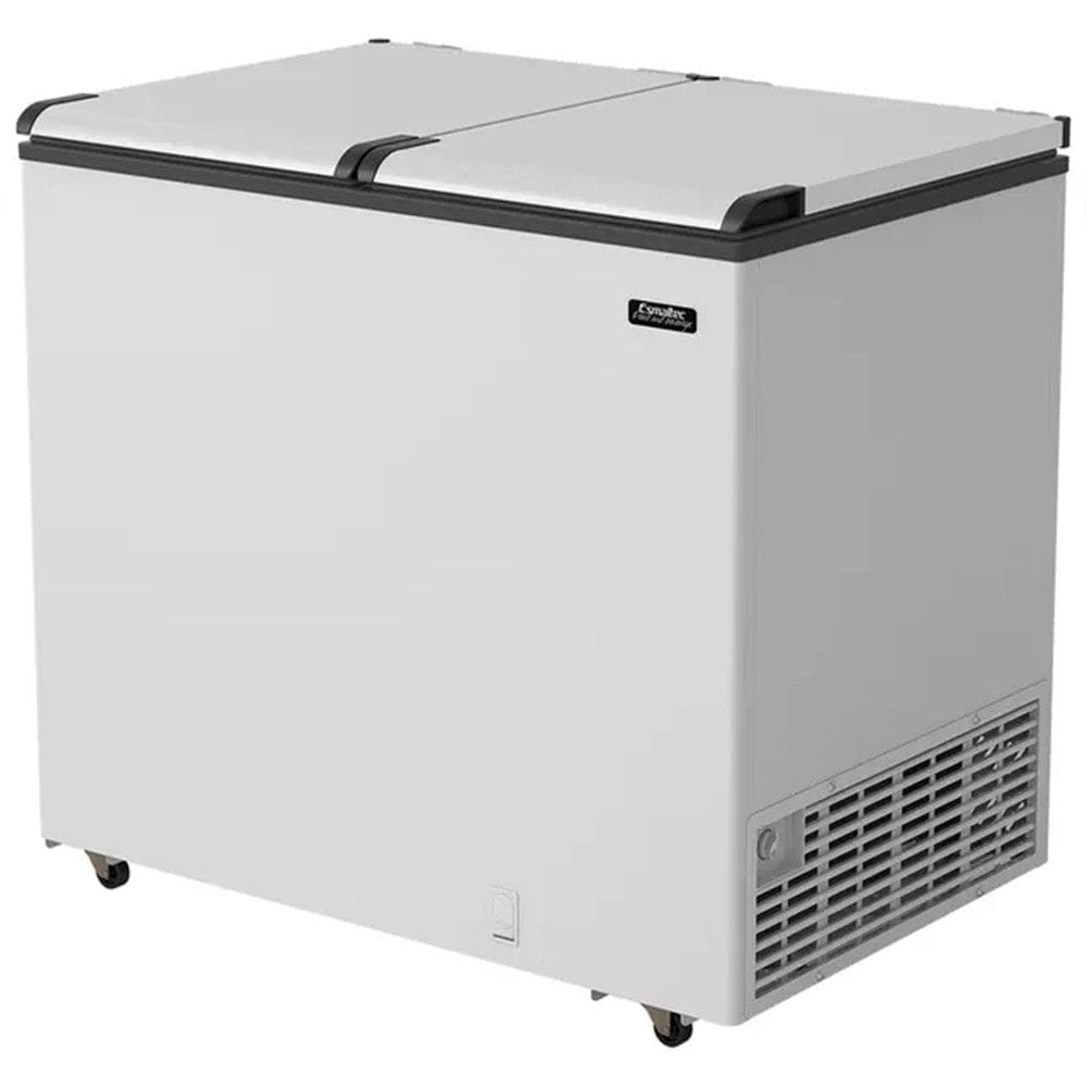 Freezer Conservador ECH350 325L 2 Tampas Horizontal Degelo Manual Esmaltec