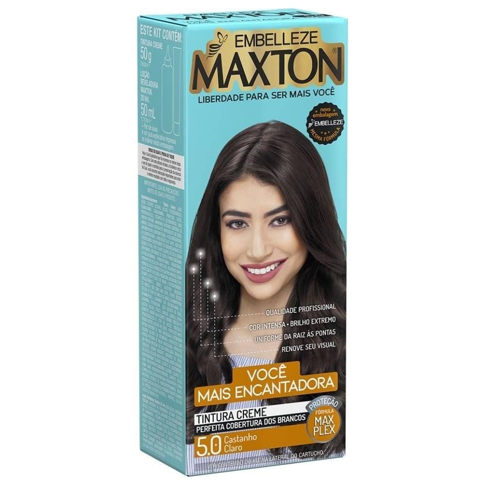 Tintura Maxton 5.0 Castanho Claro