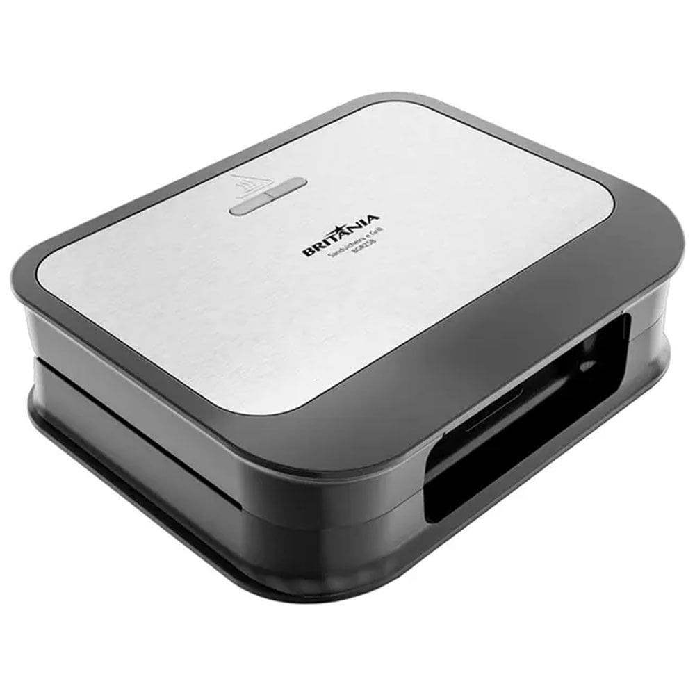Grill Sanduicheira Britânia BGR25B Antiaderente 750W