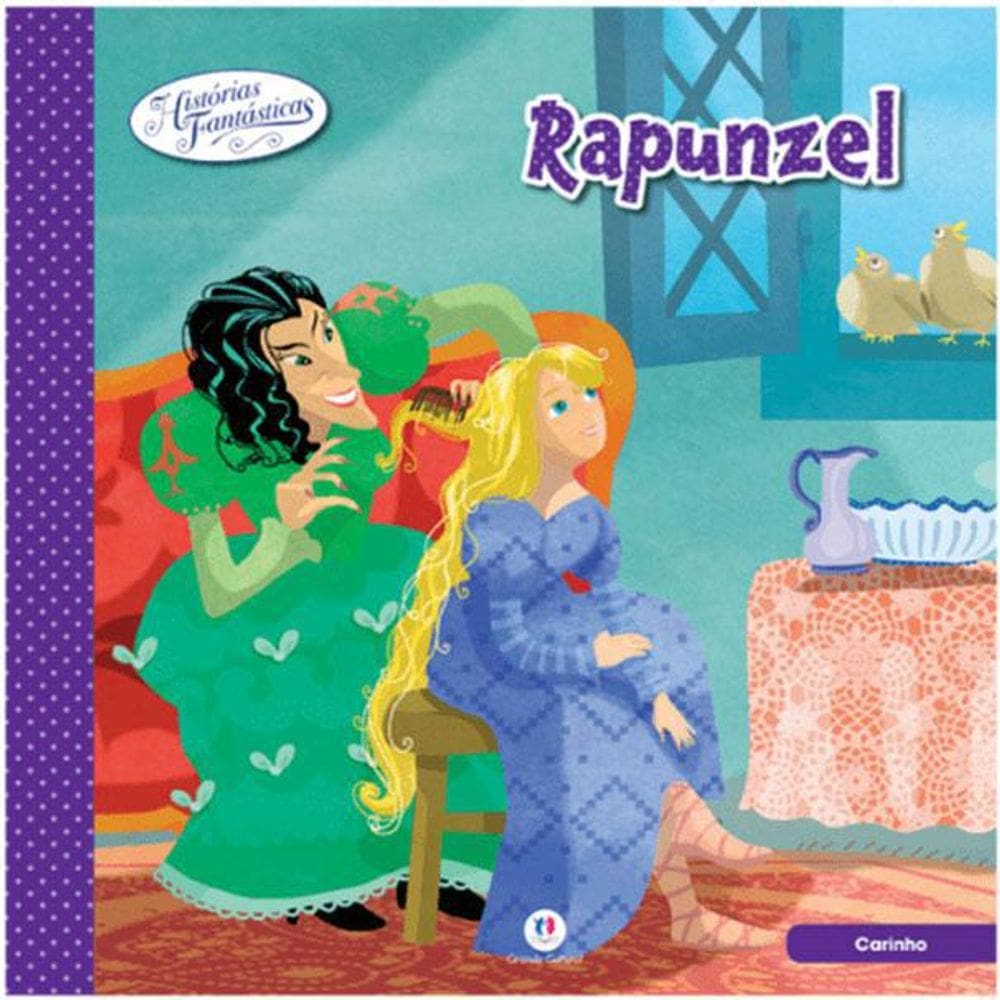 Livro Histórias Fantásticas Rapunzel
