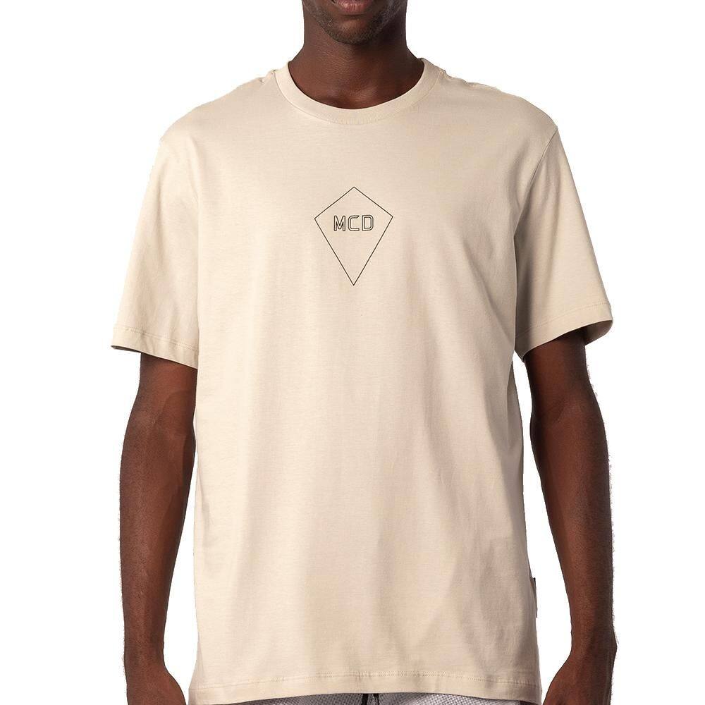Camiseta MCD More Core Division Relev SM26 Bege Poeira