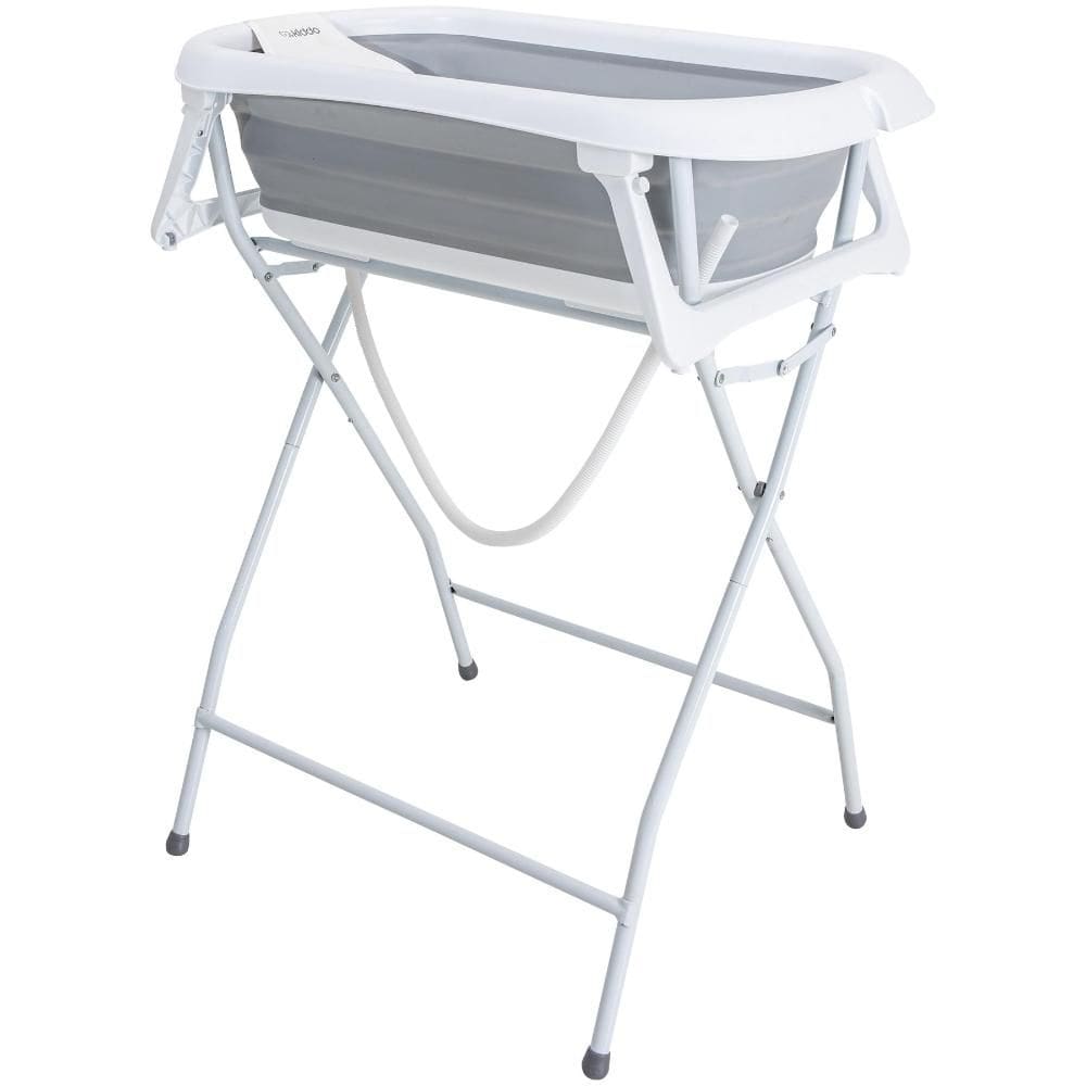 Banheira Infantil Kiddo Flex Plus Cinza (com suporte)