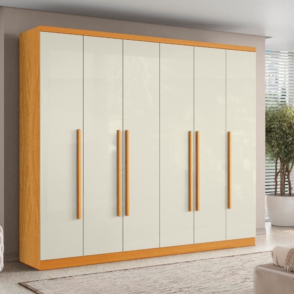 Guarda Roupa Casal 6 Portas Canada Aramoveis