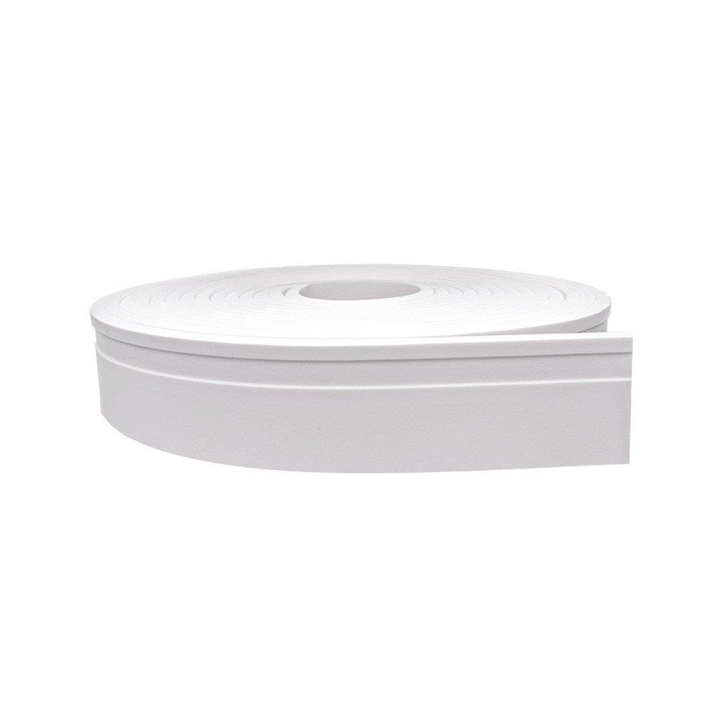 Rodapé Meu Rodapé Autocolante em Eva RP16 Branco 7cmx10m