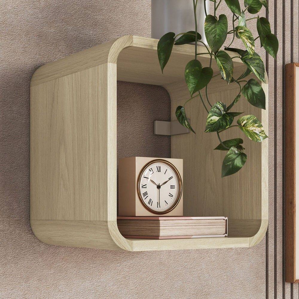 Nicho Organizador Curve Carvalho Araguaia - Completa Móveis