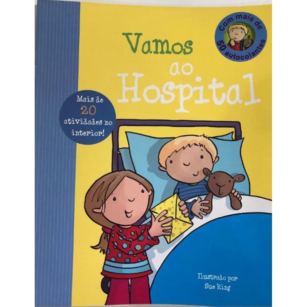Livro Vamos Ao Hospital