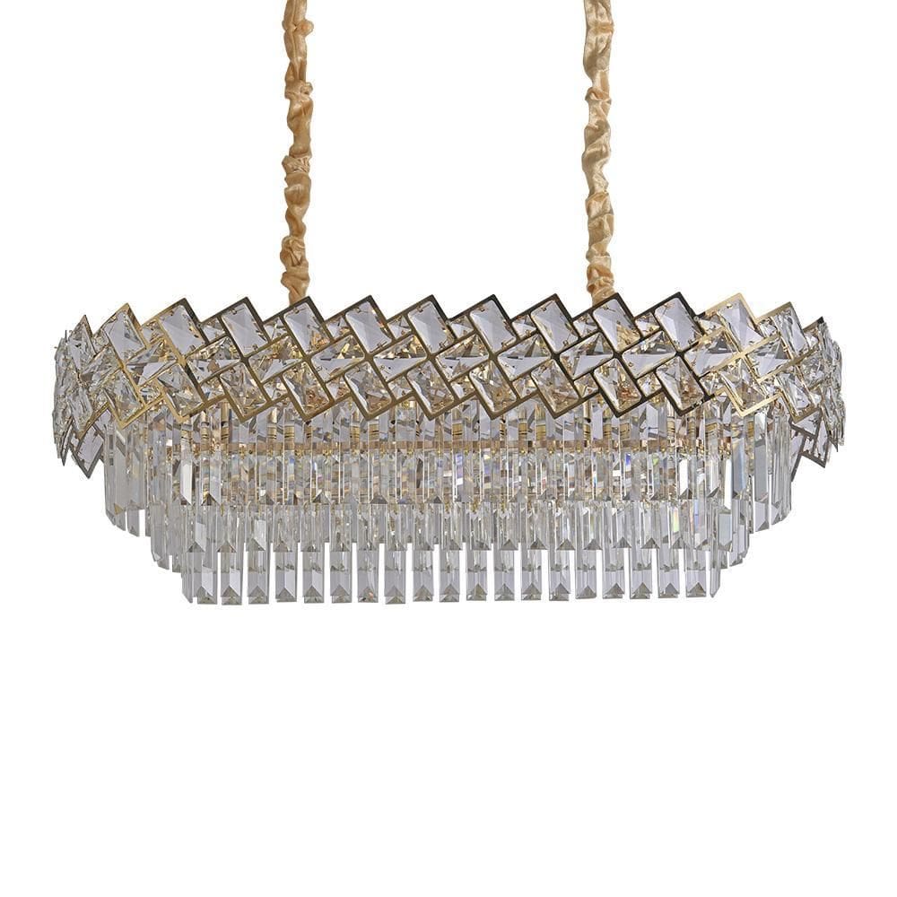 Lustre Pendente Nitrolux Ltr-015 Dourado E14 Bivolt