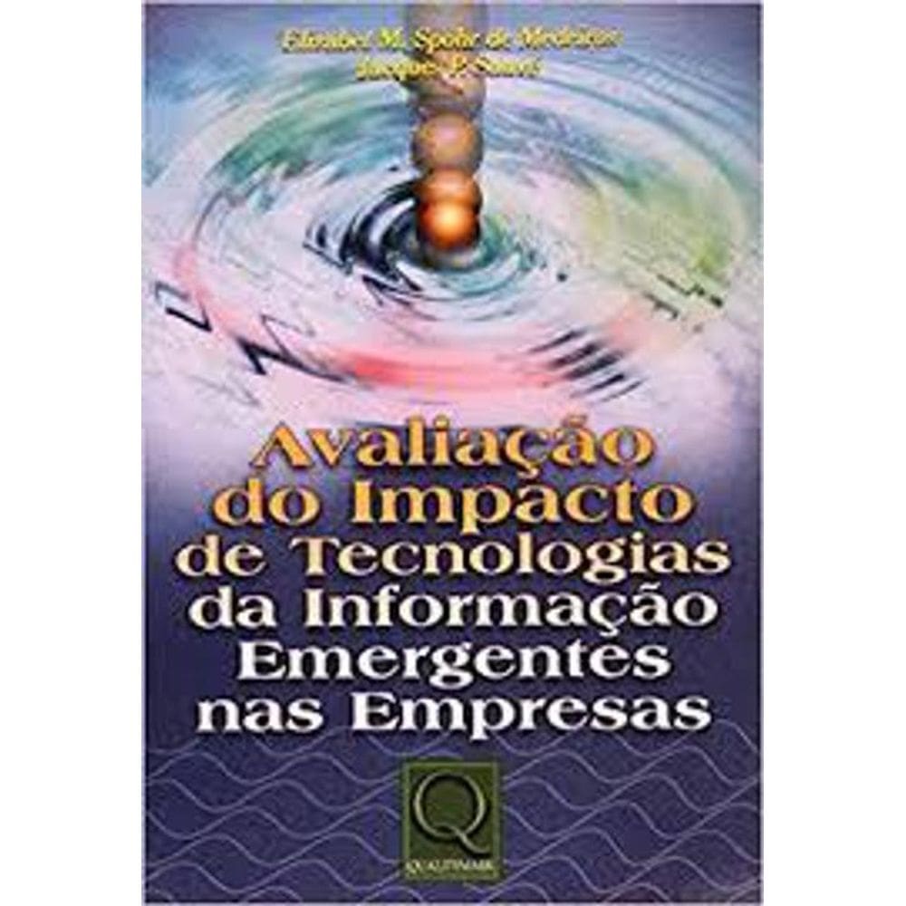 Livro Avaliação Do Impacto De Tecnologias Da Informação