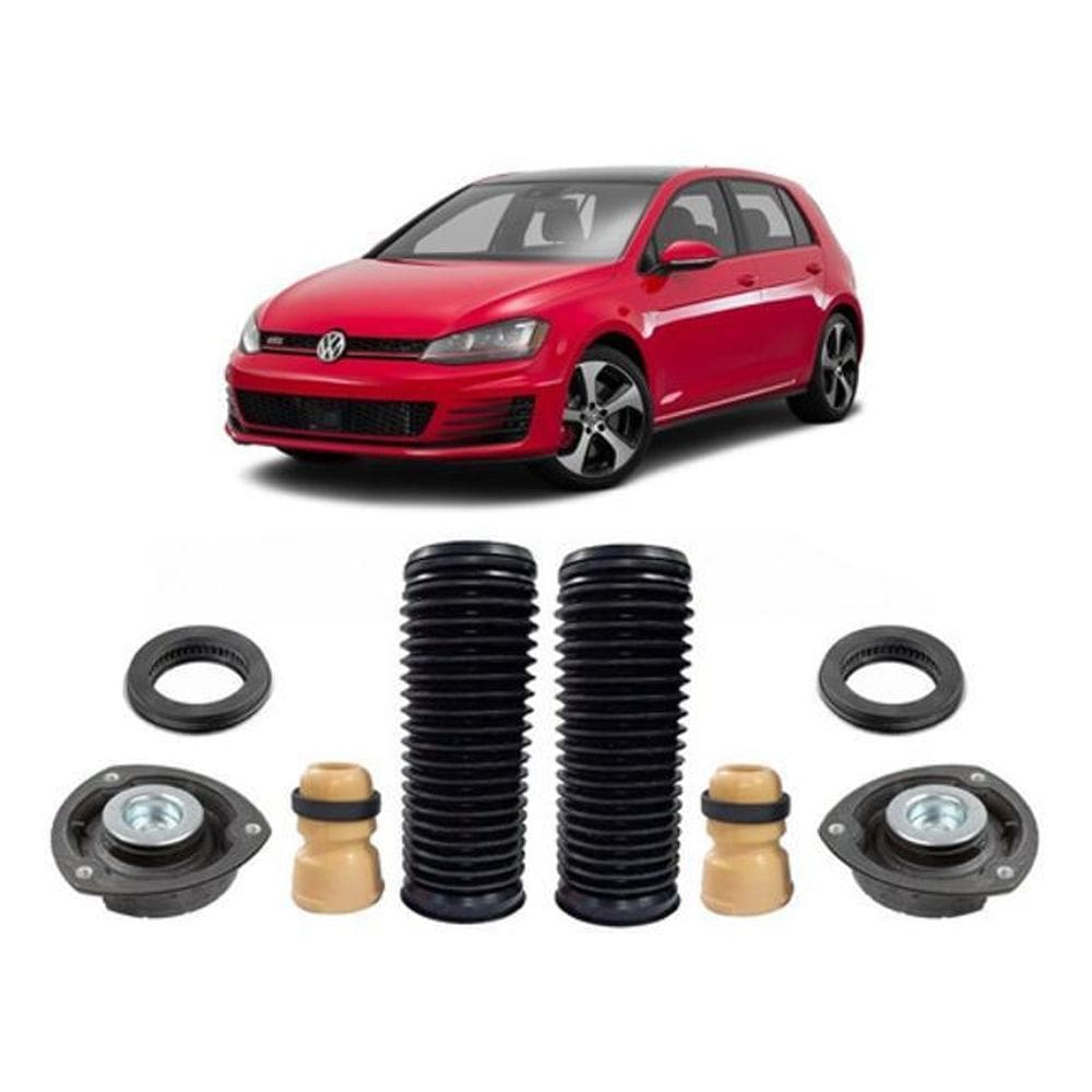 Kit Coxim Amortecedor Dianteiro Golf Gti 2017 2018 2019 2020