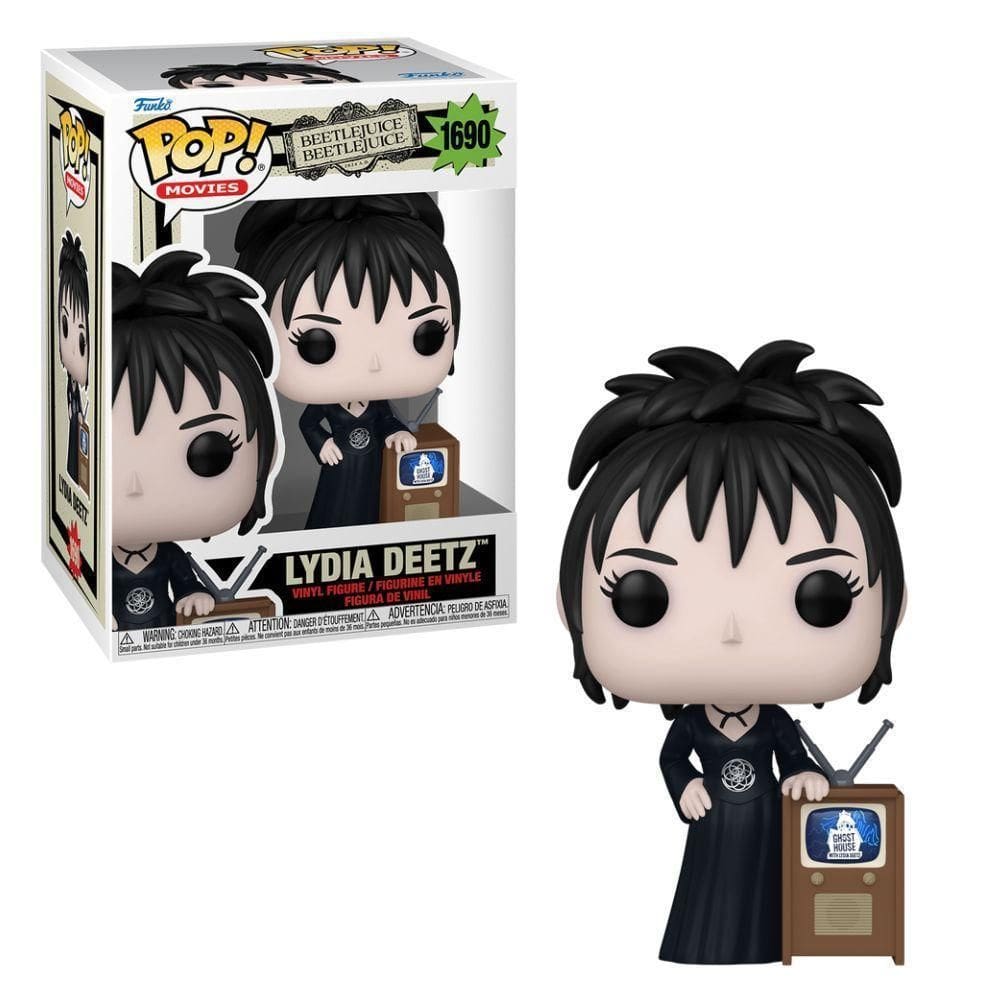 Boneco Funko Pop Os Fantasmas Ainda Se Divertem Lydia Deetz