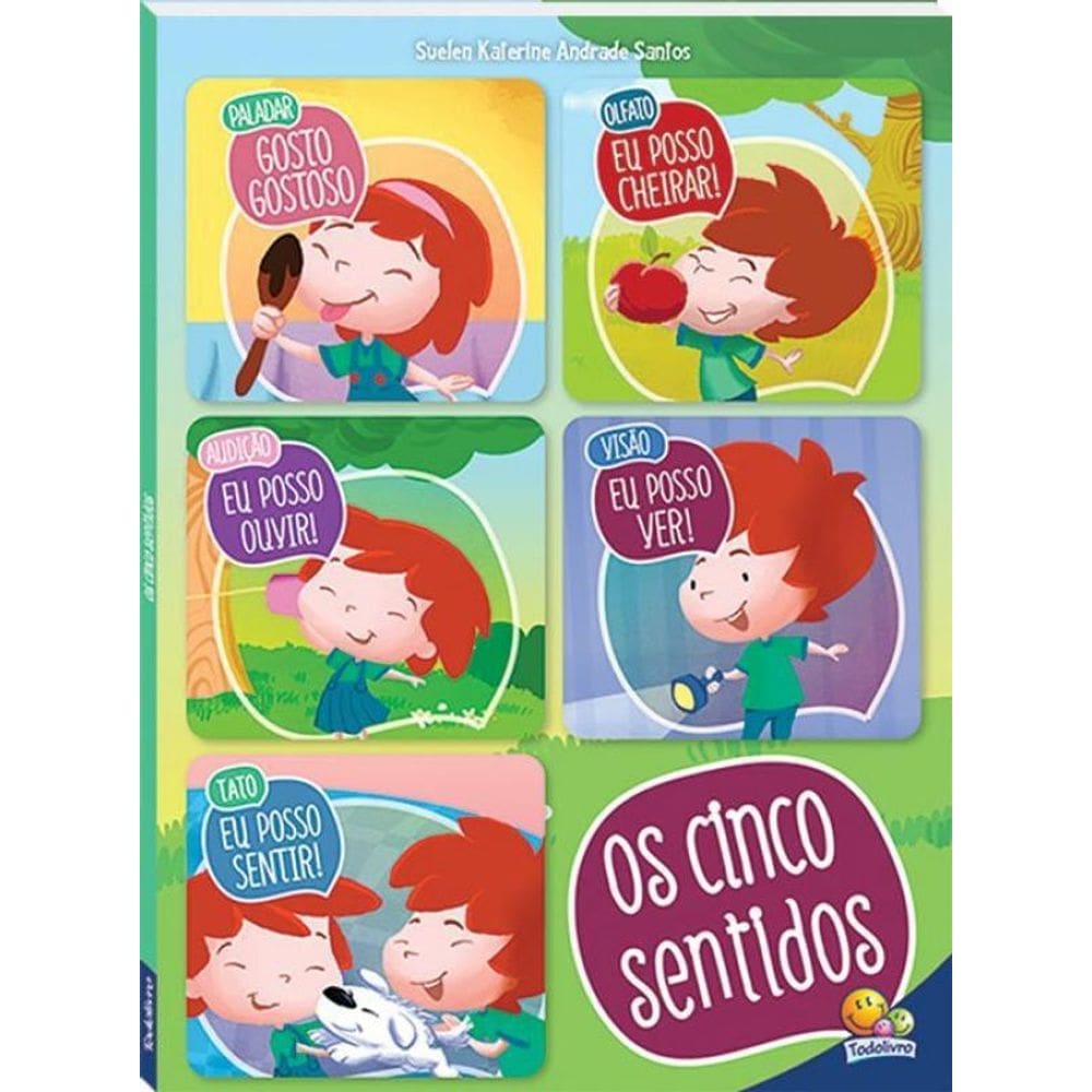 Livro Os Cinco Sentidos