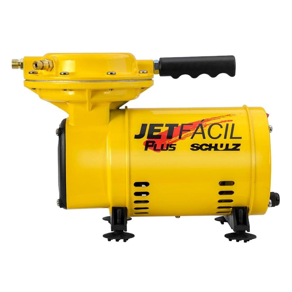 Mini Compressor Ar Schulz Direto Jet Fácil Plus Com Kit 220V