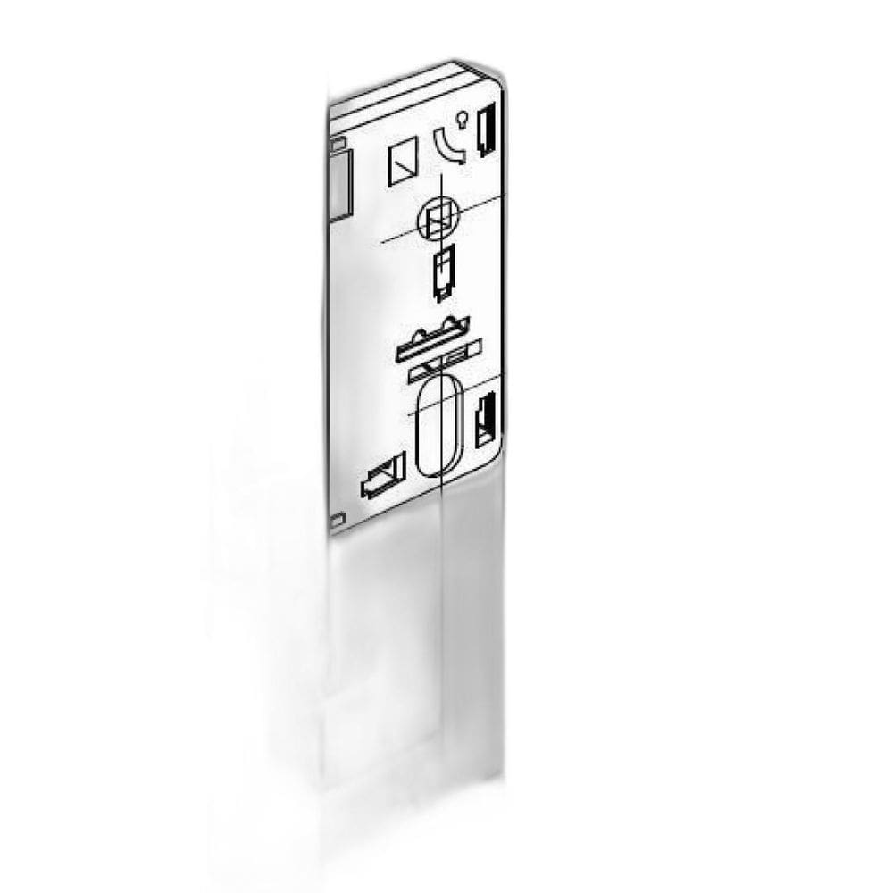 Fechadura Rolete Dourada Pivotante Externa Imab 1710