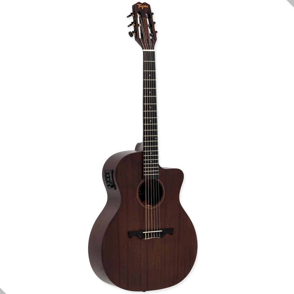 Violão Tagima Nylon Gran Reserva Vegas EQ Dark Mahogany