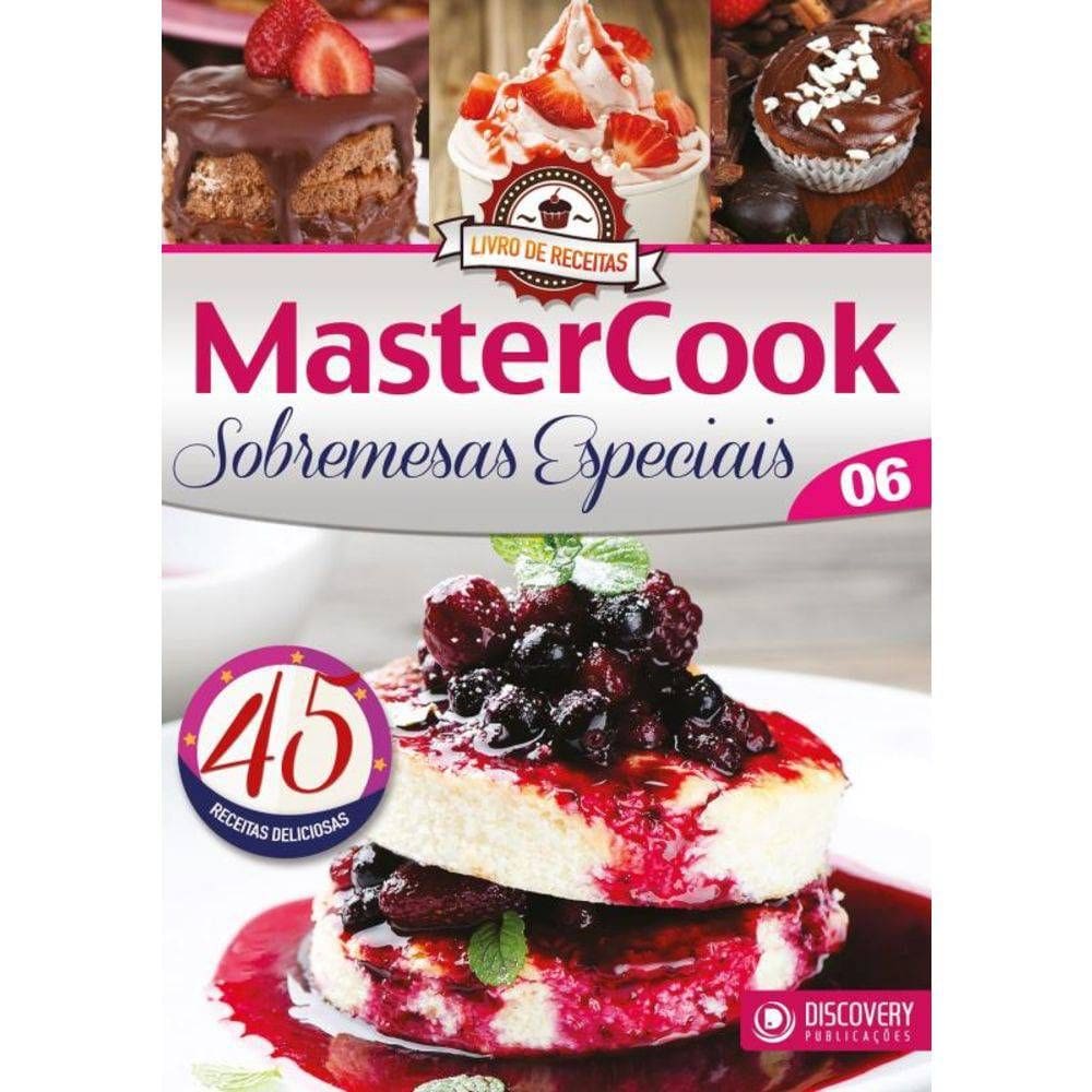 Livro MasterCook  Sobremesas Especiais Ed. 6