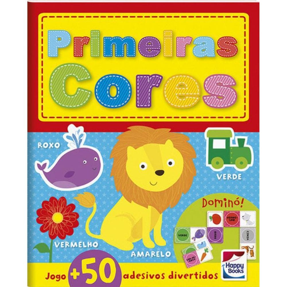Livro Atividades E Diversao - Primeiras Cores