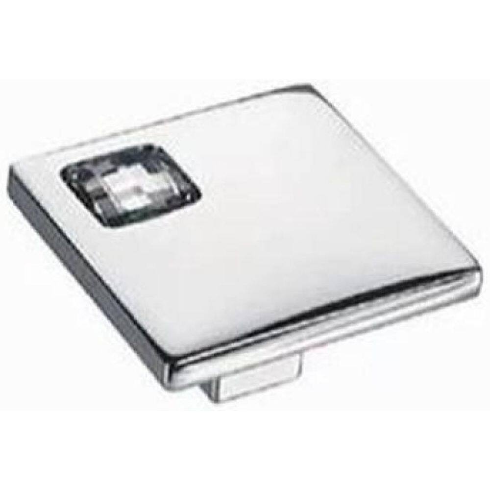 Puxador Firenze Swarovski 1 8X8 40Mm Escovado - Gruppa
