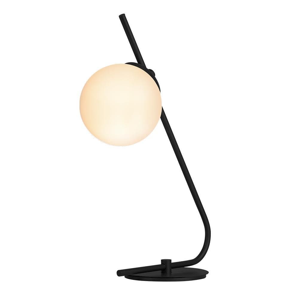 Luminária Abajur Startec Barcelona Globo 1Xg9 Preto